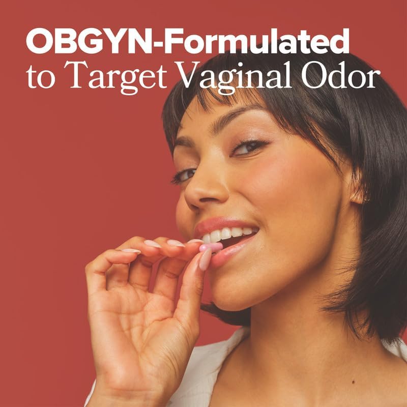 O Positiv URO Vaginal Probiotics for Women pH Balance with Prebiotics & Lactobacillus Probiotic Blend - Vaginal Health Supplement - Promote Healthy Vaginal Odor & Vaginal Flora, 60 Count (Pack of 1)