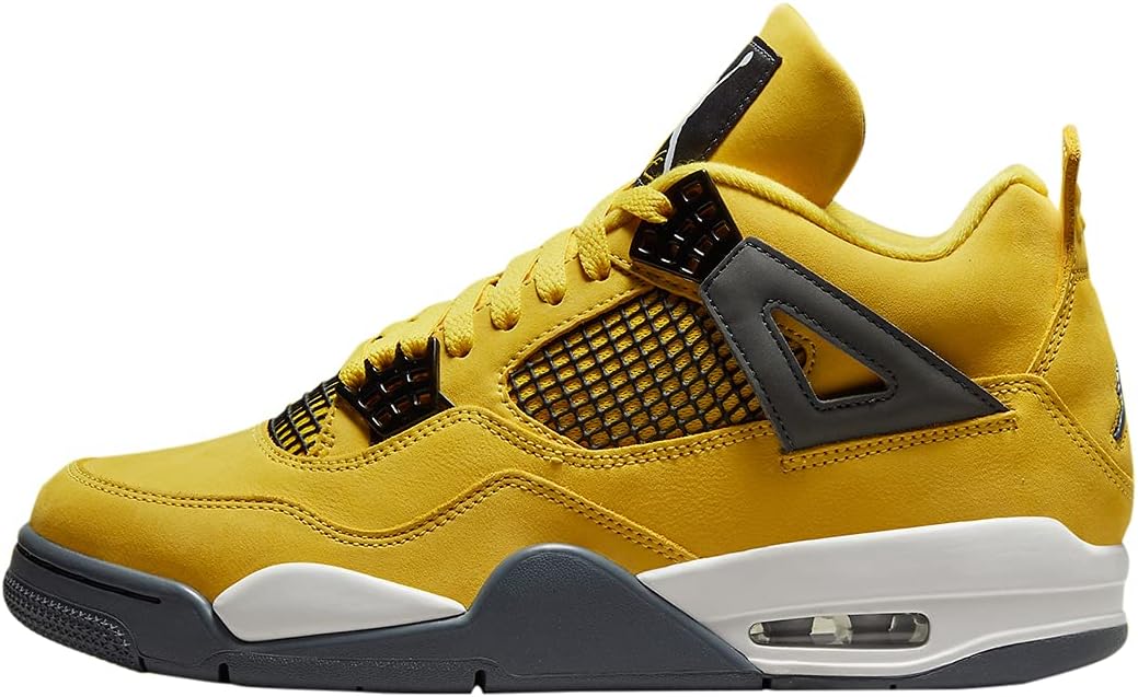 Jordan Mens Air 4 Retro CT8527 700 Lightning 2021 - Size 10