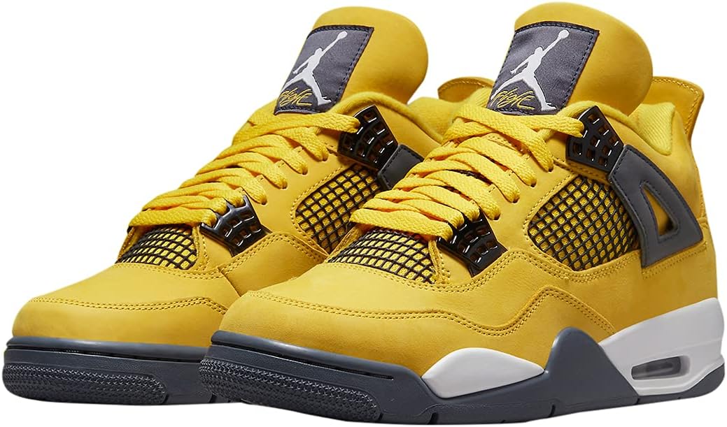 Jordan Mens Air 4 Retro CT8527 700 Lightning 2021 - Size 10
