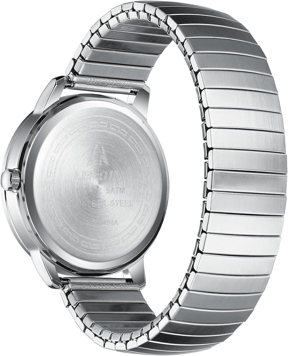 LN LENQIN Mens Watches Easy Read Analog Quartz Sport Waterproof Watch for Men with 38mm Stainless Steel Expansion Band and Glow Dial