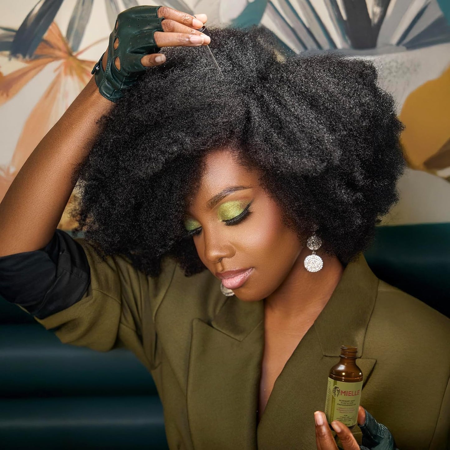Mielle Organics Rosemary Mint Scalp & Hair Strengthening Oil for All Hair Types, 2 Ounce