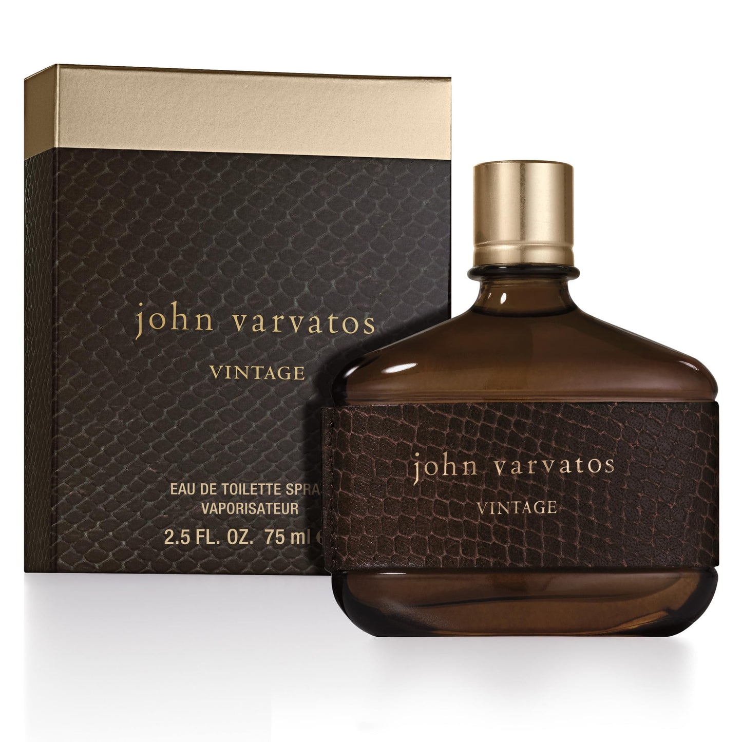 John Varvatos Men's Cologne, Vintage Eau de Toilette EDT Spray, Aromatic Chypre Scent with Notes of Quince Paste, Patchouli & Tobacco Leaf