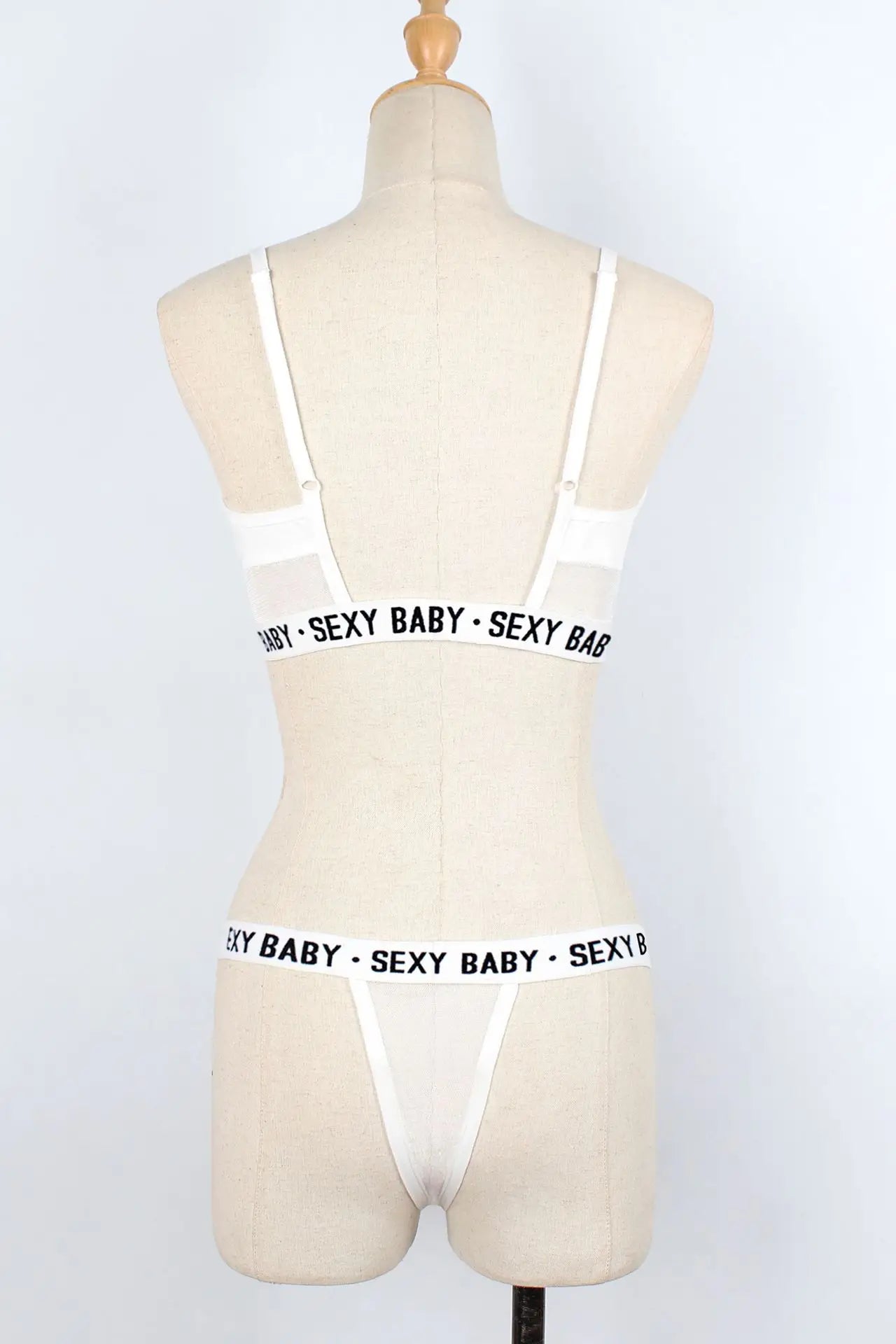 Fashion Women's Underwear Babydoll Casual Bras and Panties Set See Through Sexy Lingerie Ladies Running Sports Underwear Set