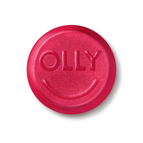 OLLY Undeniable Beauty Gummy, for Hair, Skin, Nails, Biotin, Vitamin C, Keratin, Chewable Supplement, Grapefruit, 30 Day Supply - 120 Count