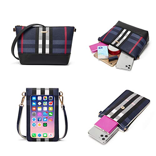 Women Fashion Synthetic Leather Handbags Tote Bag Shoulder Bag Top Handle Satchel Purse Set 4pcs