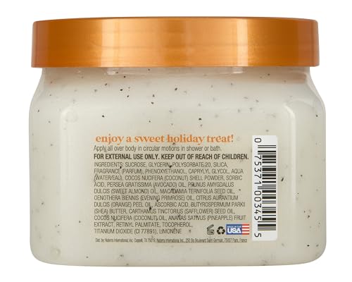 Tree Hut Shea Sugar Scrub Coco Colada, 18 oz, Ultra Hydrating and Exfoliating Scrub for Nourishing Essential Body Care