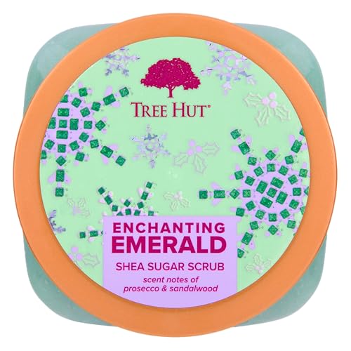 Tree Hut Shea Sugar Scrub Coco Colada, 18 oz, Ultra Hydrating and Exfoliating Scrub for Nourishing Essential Body Care