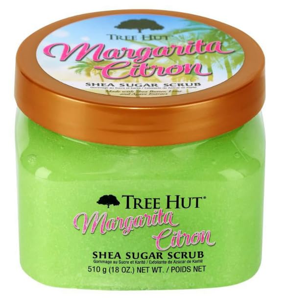 Tree Hut Shea Sugar Scrub Coco Colada, 18 oz, Ultra Hydrating and Exfoliating Scrub for Nourishing Essential Body Care