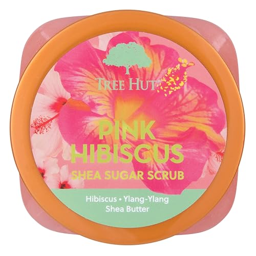 Tree Hut Shea Sugar Scrub Coco Colada, 18 oz, Ultra Hydrating and Exfoliating Scrub for Nourishing Essential Body Care