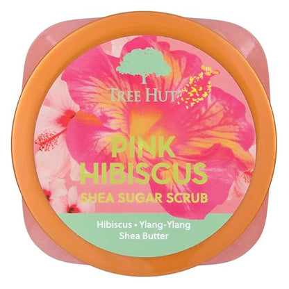 Tree Hut Shea Sugar Scrub Coco Colada, 18 oz, Ultra Hydrating and Exfoliating Scrub for Nourishing Essential Body Care