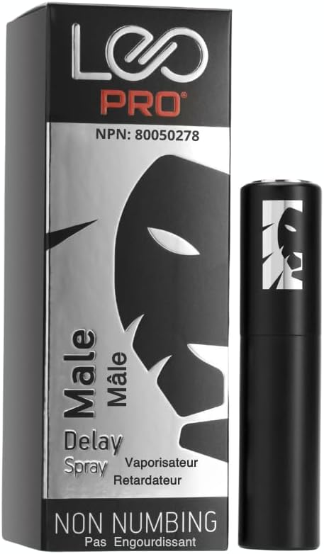 Delay Spray for Men, Non-Numbing. Natural Climax Control to Last Longer in Bed - Maximized Sensation. Male Genital Desensitizer Spray: Helps Premature Orgasm | 50 Sprays (5mL)