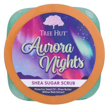 Tree Hut Shea Sugar Scrub Coco Colada, 18 oz, Ultra Hydrating and Exfoliating Scrub for Nourishing Essential Body Care