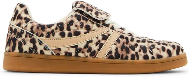 Steve Madden Women's Women's Madrid Sneaker, Leopard/Bone, 7