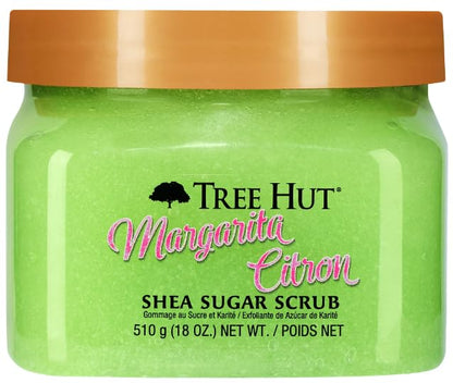 Tree Hut Shea Sugar Scrub Coco Colada, 18 oz, Ultra Hydrating and Exfoliating Scrub for Nourishing Essential Body Care