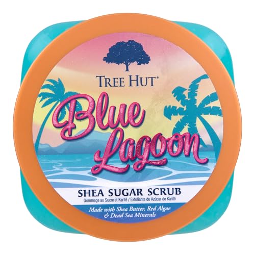Tree Hut Shea Sugar Scrub Coco Colada, 18 oz, Ultra Hydrating and Exfoliating Scrub for Nourishing Essential Body Care
