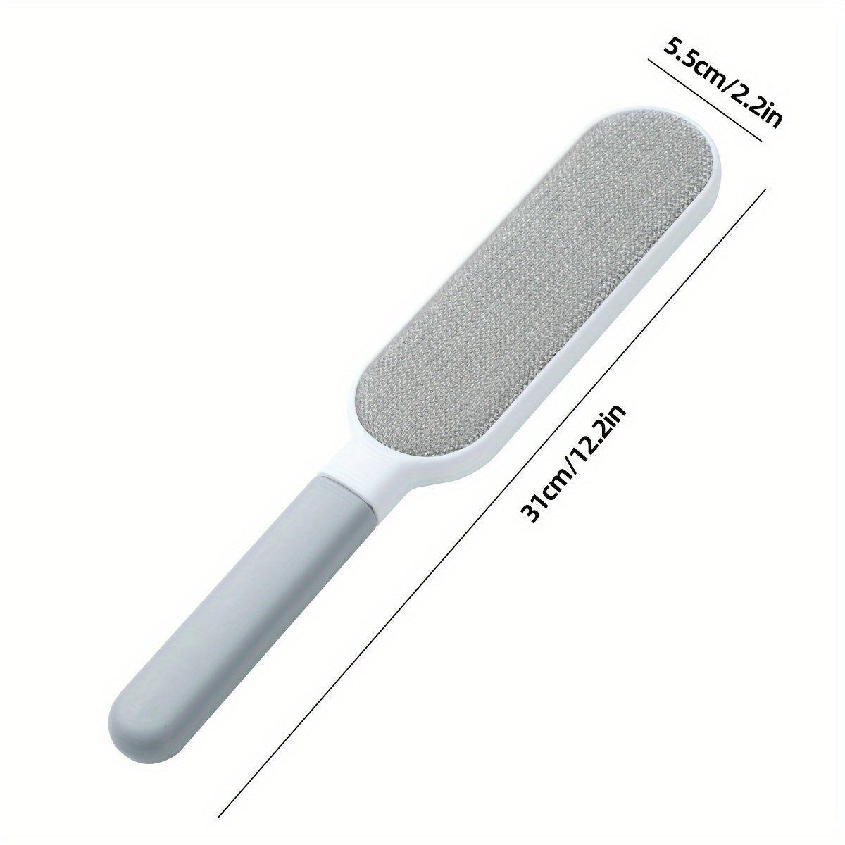 1pc, Reusable Lint Brush, Double-sided Pet Hair Removal Brush, Manual Electrostatic Sticky Lint Pet Hair Dust Brush, Carpet Pet Dog Cat Hair Remover Brush, For Clothing, Sofa, Furniture, Bedding, Carpet, Cleaning Tool