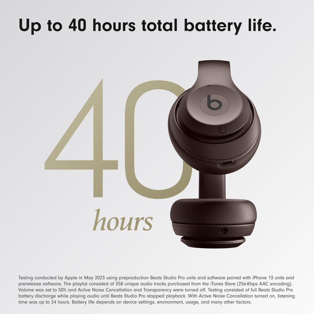 Beats Studio Pro with AppleCare+ for Headphones (2 Years) - Deep Brown