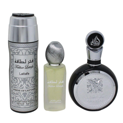 Lattafa Fakhar - Fresh, Fruity, Bergamot, Amber Wood - Eau de Parfum Long-Lasting Fragrance for Men, 3.40 Ounce / 100 ml