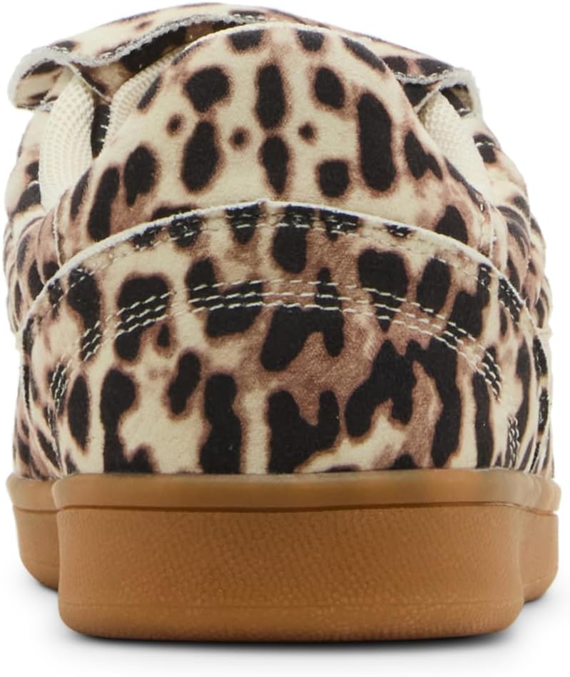 Steve Madden Women's Women's Madrid Sneaker, Leopard/Bone, 7
