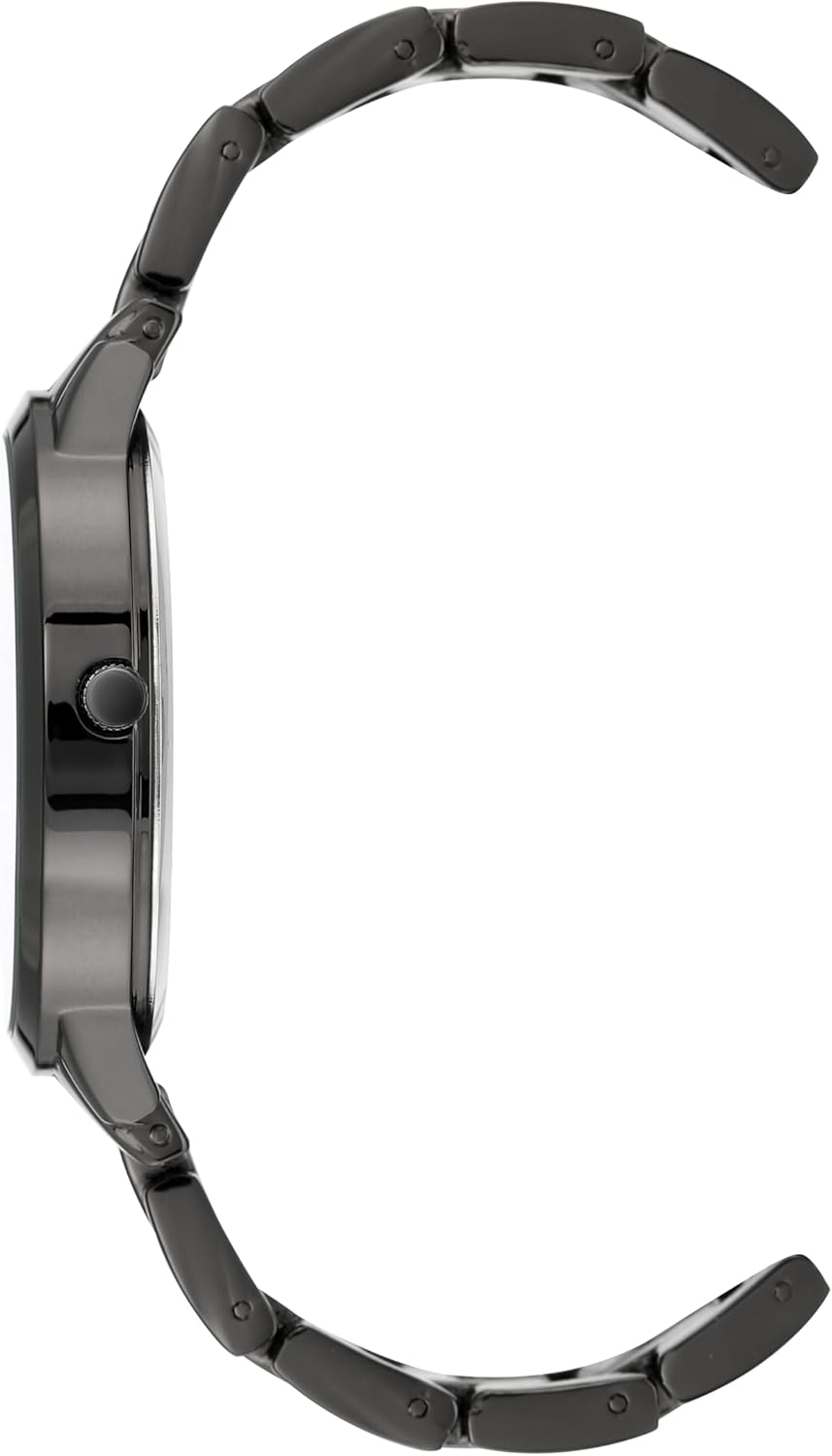 Nine West Women's Gunmetal Bracelet Watch