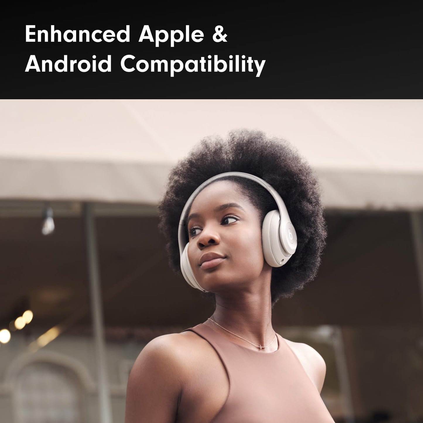 Beats Studio Pro x Kim Kardashian – Bluetooth Noise Cancelling Headphones,Personalized Spatial Audio, USB-C Lossless Audio, Apple & Android Compatibility, Up to 40 Hours Battery Life - Dune