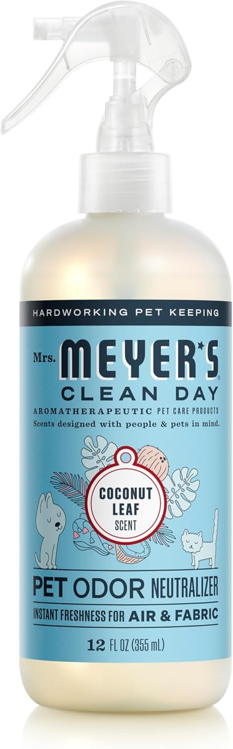 MRS. MEYER'S CLEAN DAY Pet Odor Neutralizer, Coconut Leaf Scent, 16oz