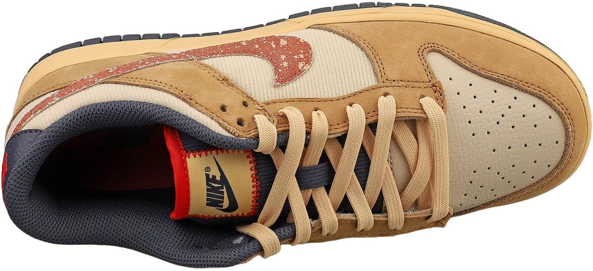 Nike Dunk Low Retro SE Men's Shoes (HQ3640-790, Wheat/Sanddrift/Celestial Gold/Burnt Sunrise)