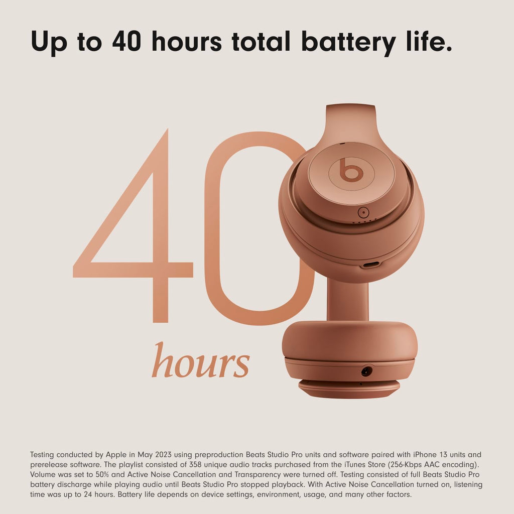 Beats Studio Pro with AppleCare+ for Headphones (2 Years) - Deep Brown