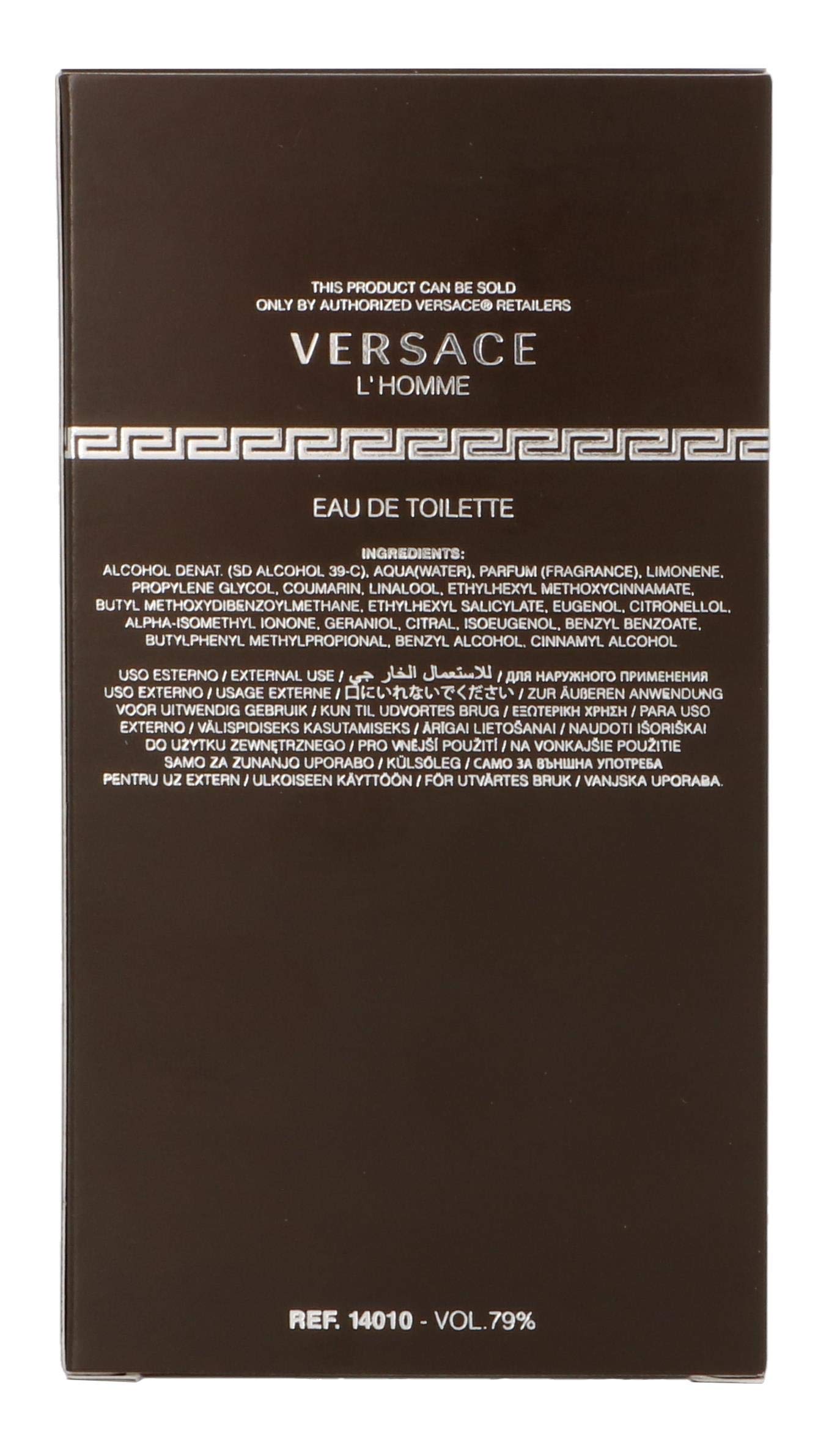 Versace The Dreamer for Men 3.4 oz Eau de Toilette Spray