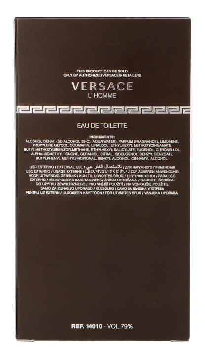 Versace The Dreamer for Men 3.4 oz Eau de Toilette Spray