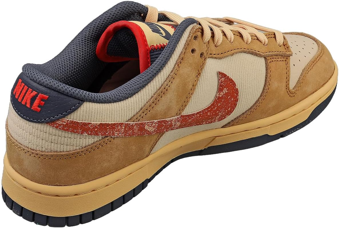 Nike Dunk Low Retro SE Men's Shoes (HQ3640-790, Wheat/Sanddrift/Celestial Gold/Burnt Sunrise)