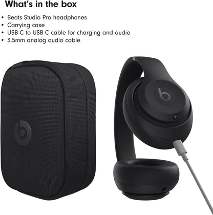 Beats Studio Pro x Kim Kardashian – Bluetooth Noise Cancelling Headphones,Personalized Spatial Audio, USB-C Lossless Audio, Apple & Android Compatibility, Up to 40 Hours Battery Life - Dune