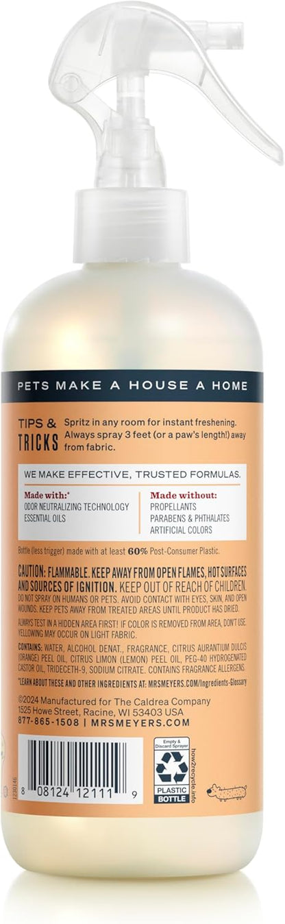 MRS. MEYER'S CLEAN DAY Pet Odor Neutralizer, Coconut Leaf Scent, 16oz