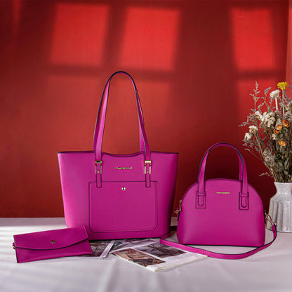 Montana West 3PCS Purses for Women Tote Bag and Wallet Set Shoulder Satchel Handbags