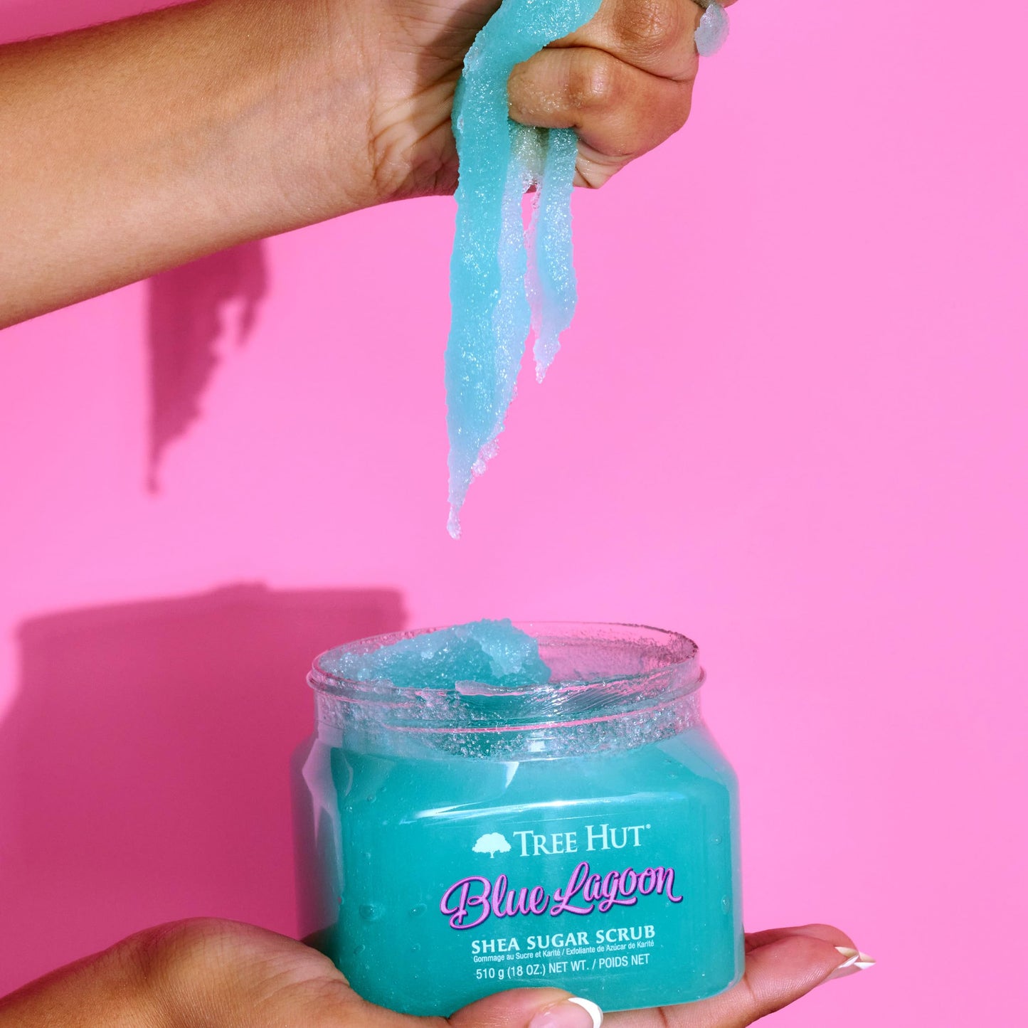 Tree Hut Shea Sugar Scrub Coco Colada, 18 oz, Ultra Hydrating and Exfoliating Scrub for Nourishing Essential Body Care