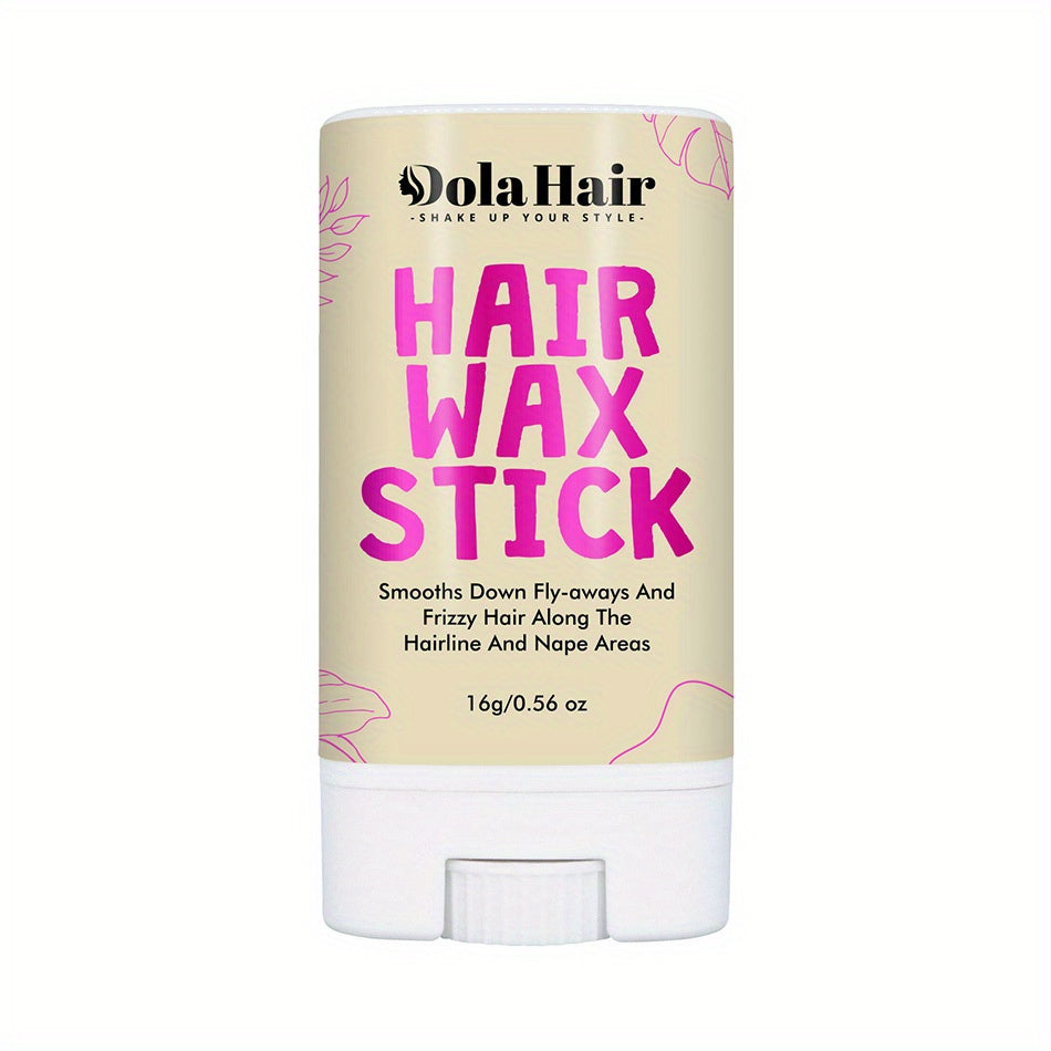 Hair Wax Stick Pomade Stick for Tames Flyaways, Wax Stick Pomade Gel for Wigs Edge Control Slick Stick Hair Pomade Stick Non-greasy Styling Wax for Texture, Shapes, Frizz, Smoothing