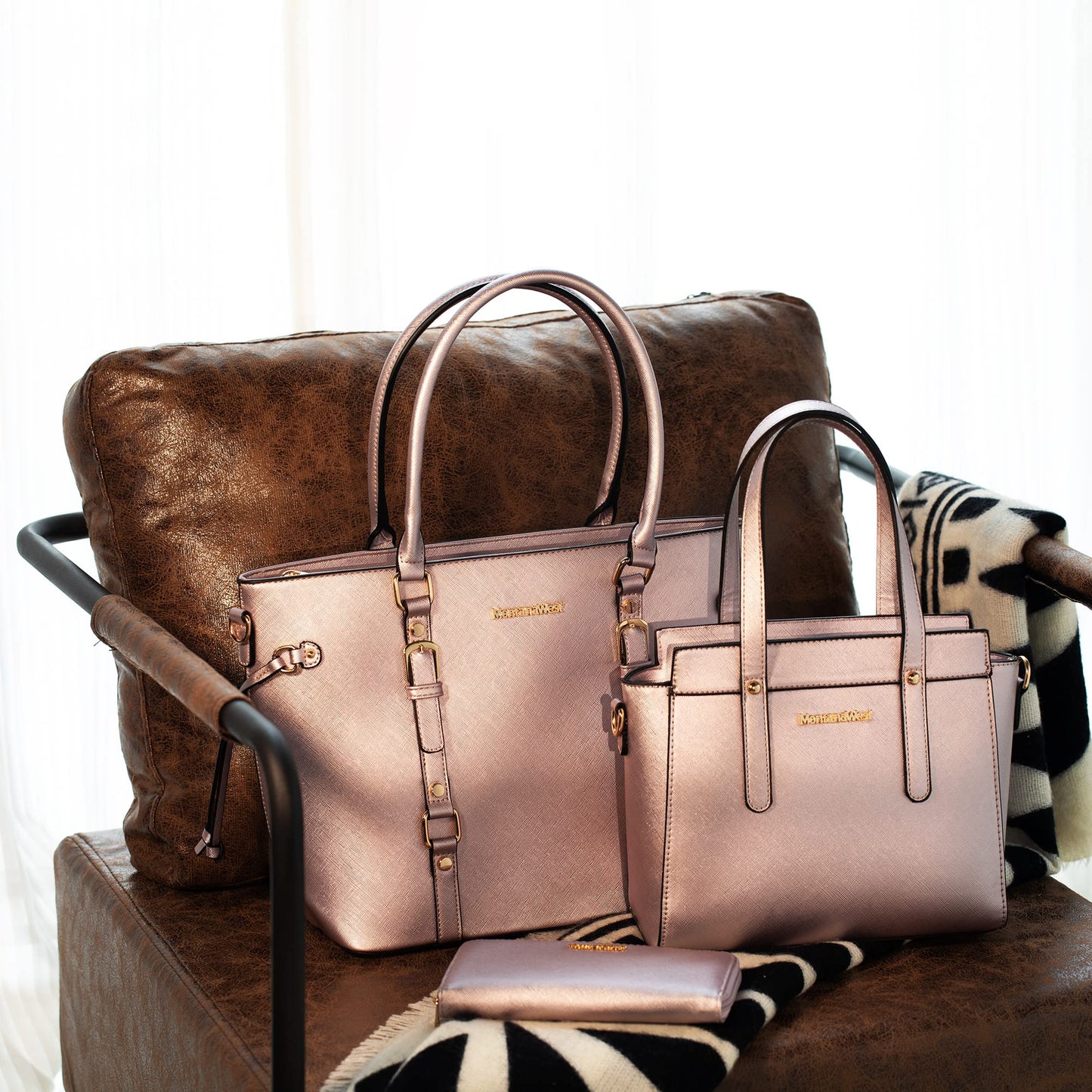 Montana West 3PCS Purses for Women Tote Bag and Wallet Set Shoulder Satchel Handbags