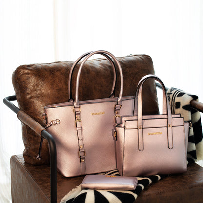 Montana West 3PCS Purses for Women Tote Bag and Wallet Set Shoulder Satchel Handbags