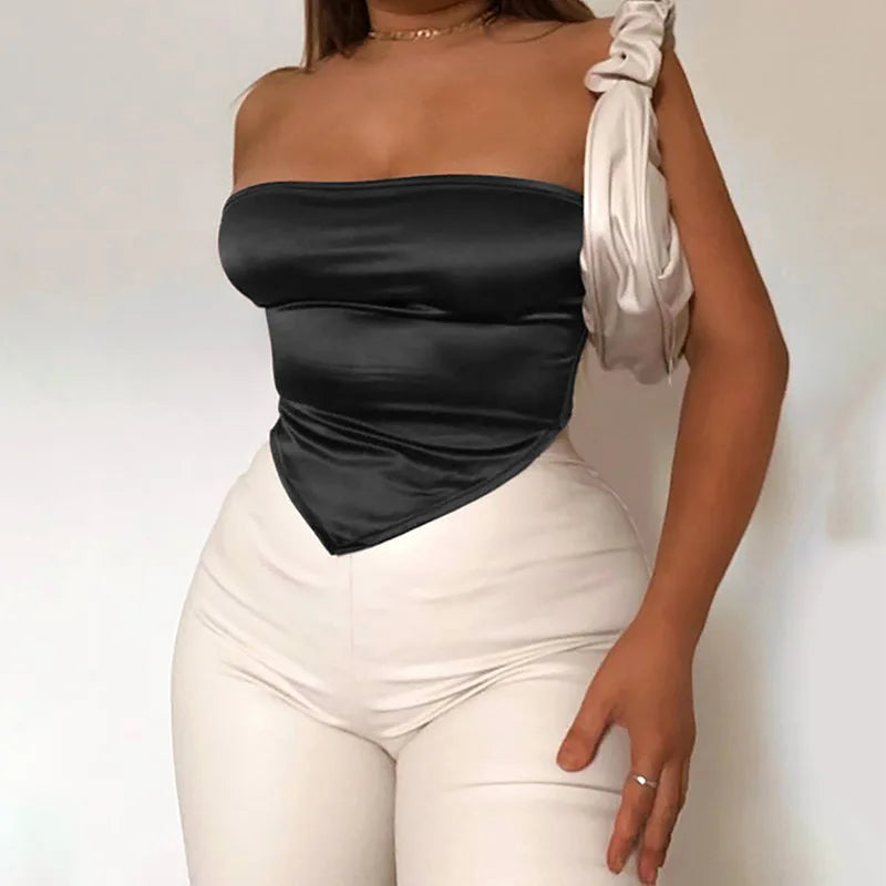Brown 2021 Vintage Clothes Y2k Corset Crop Top Women Gothic Sexy Cyber Baby Tee Aesthetic Grunge 90s Ropa Fairycore Summer New