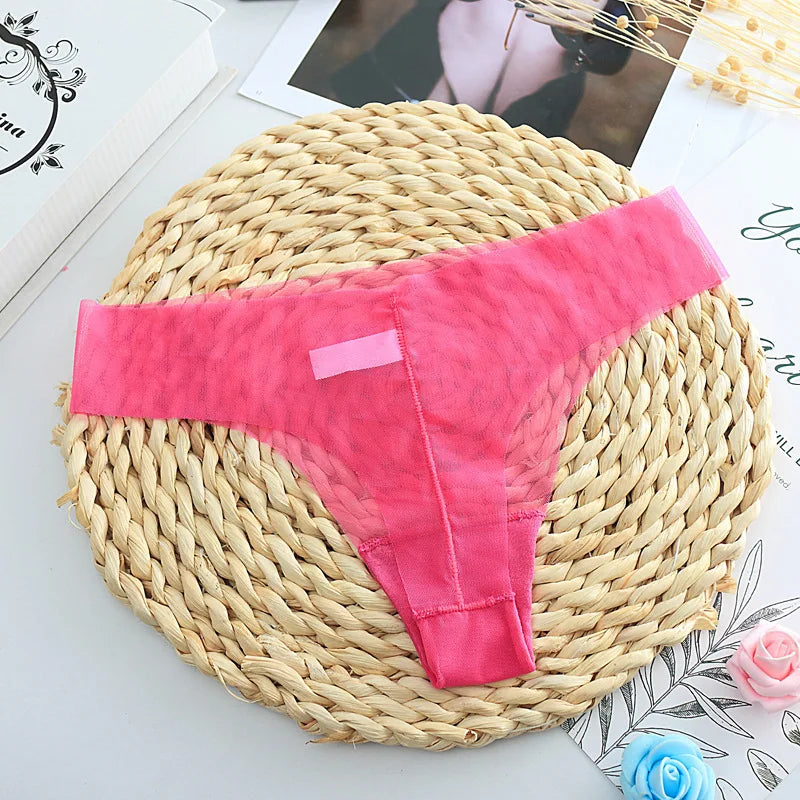 Cotton Thong Women's Panties Underwear Women Lace Soft Briefs Sexy Lingerie low Waist lingerie g-string 1pcs/Lot