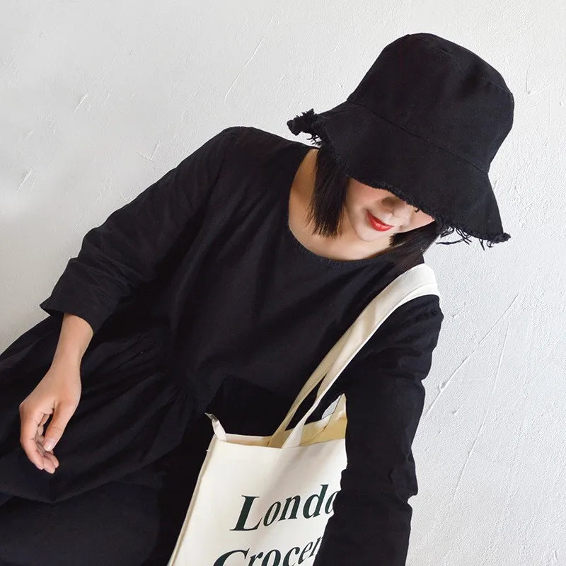 Brand Bucket Hat Fishing Outdoor Panama Hip Hop Cap Men's Summer for Fisherman Hat Women Denim Bucket Hats Custom Bucket Hat