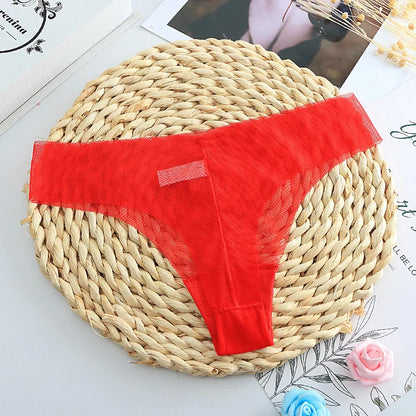 Cotton Thong Women's Panties Underwear Women Lace Soft Briefs Sexy Lingerie low Waist lingerie g-string 1pcs/Lot
