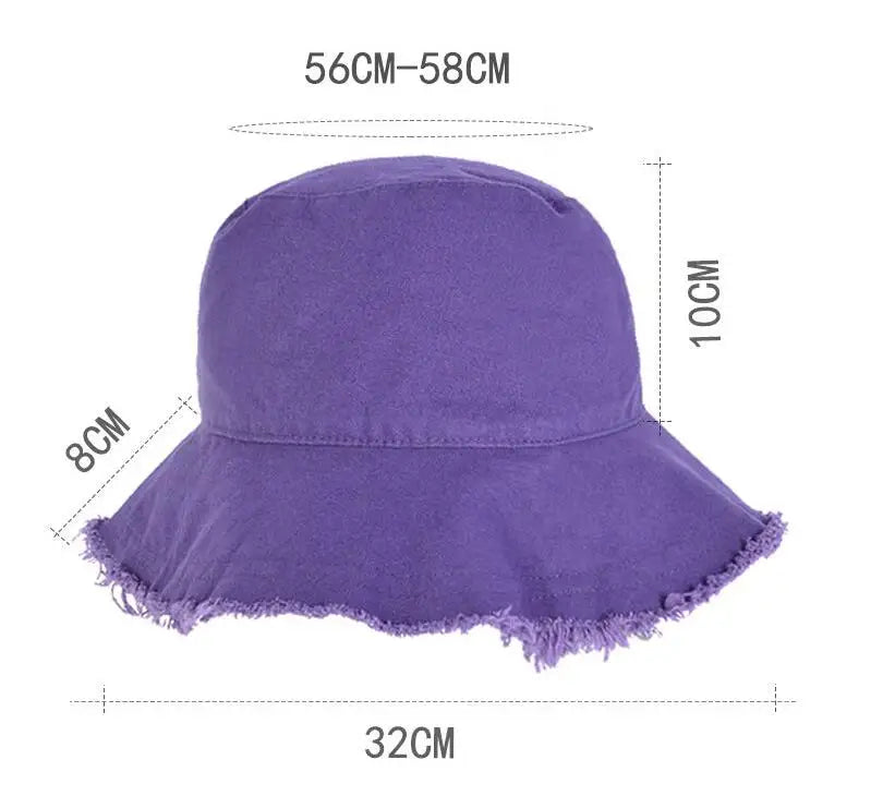 Brand Bucket Hat Fishing Outdoor Panama Hip Hop Cap Men's Summer for Fisherman Hat Women Denim Bucket Hats Custom Bucket Hat