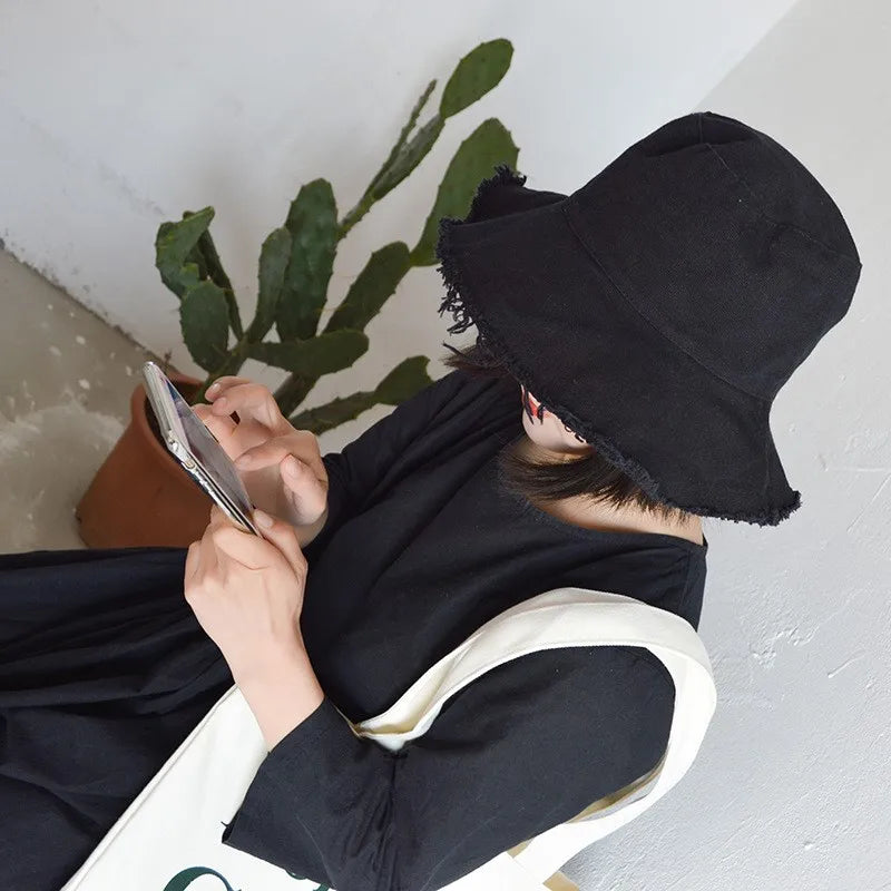 Brand Bucket Hat Fishing Outdoor Panama Hip Hop Cap Men's Summer for Fisherman Hat Women Denim Bucket Hats Custom Bucket Hat