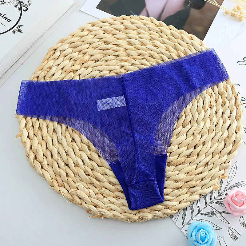Cotton Thong Women's Panties Underwear Women Lace Soft Briefs Sexy Lingerie low Waist lingerie g-string 1pcs/Lot