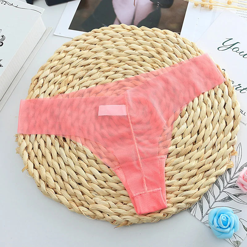 Cotton Thong Women's Panties Underwear Women Lace Soft Briefs Sexy Lingerie low Waist lingerie g-string 1pcs/Lot
