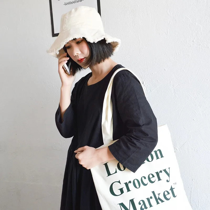 Brand Bucket Hat Fishing Outdoor Panama Hip Hop Cap Men's Summer for Fisherman Hat Women Denim Bucket Hats Custom Bucket Hat
