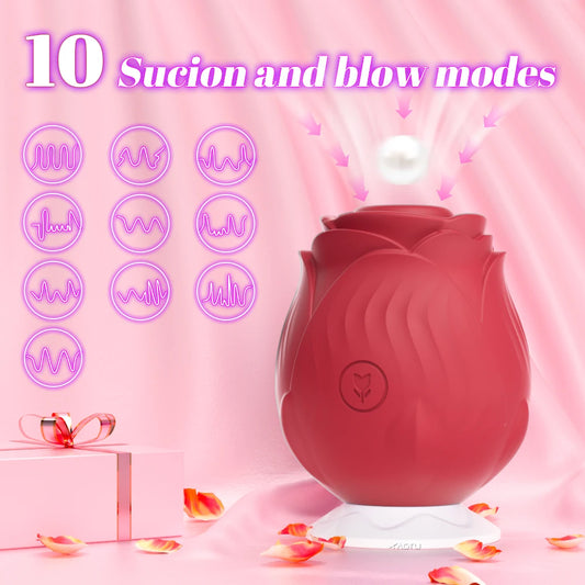 Sucking Vibrator Vacuum Clitoris Stimulator Female Oral Nipple Clit Sucker Vibrating Sex Toys for Women Masturbator Product