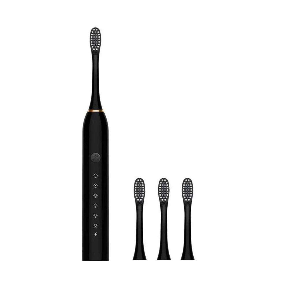 Sonic Electric Toothbrush for Adults IPX7 Waterproof DuPont Brush Head USB Rechargeable High Frequency Cleaning 6 Cleaning Modes