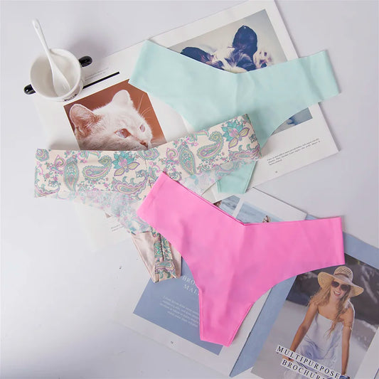 Cotton Thong Women's Panties Underwear Women Lace Soft Briefs Sexy Lingerie low Waist lingerie g-string 1pcs/Lot